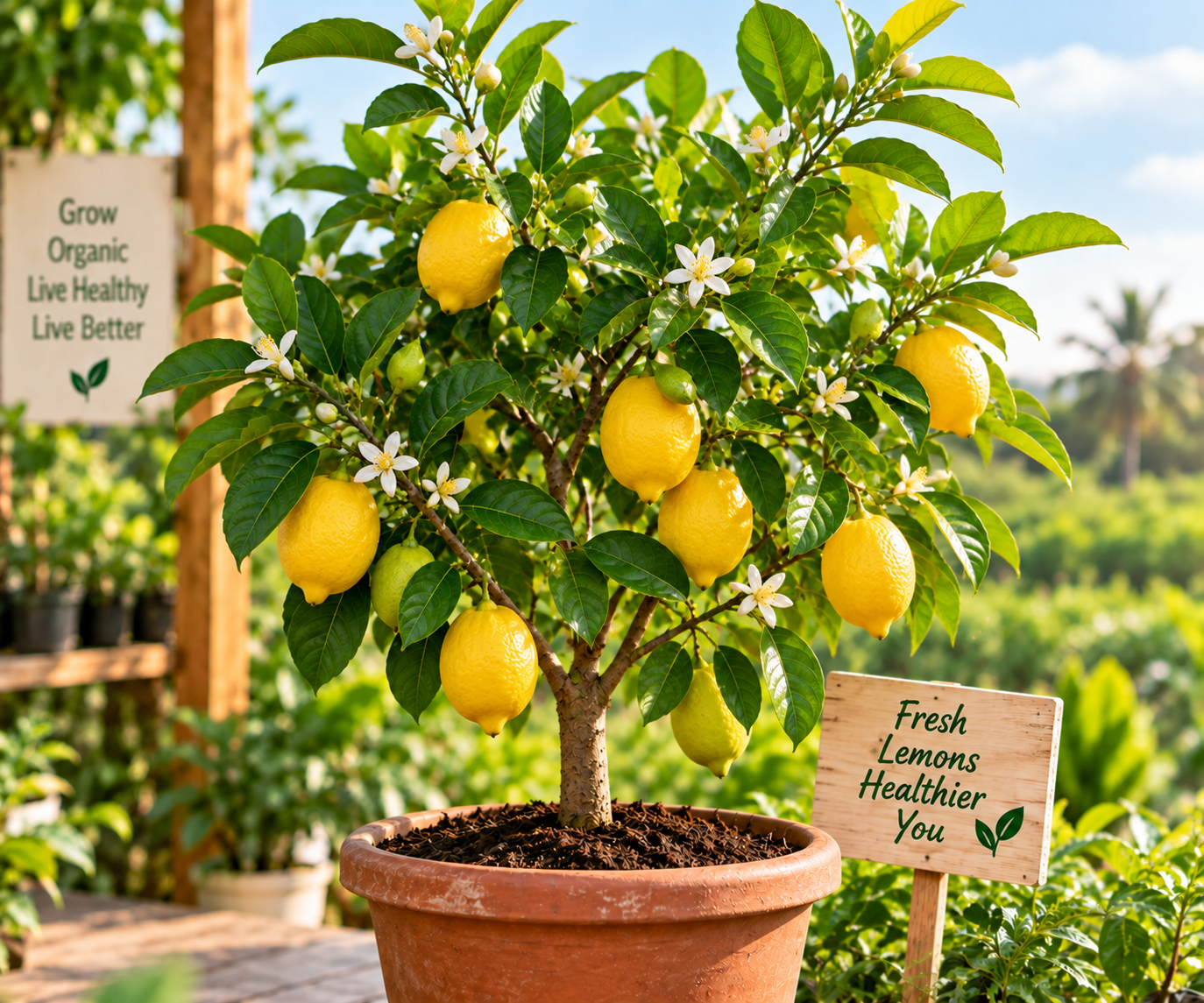 OrganicPlantIndia indoor plants and pots