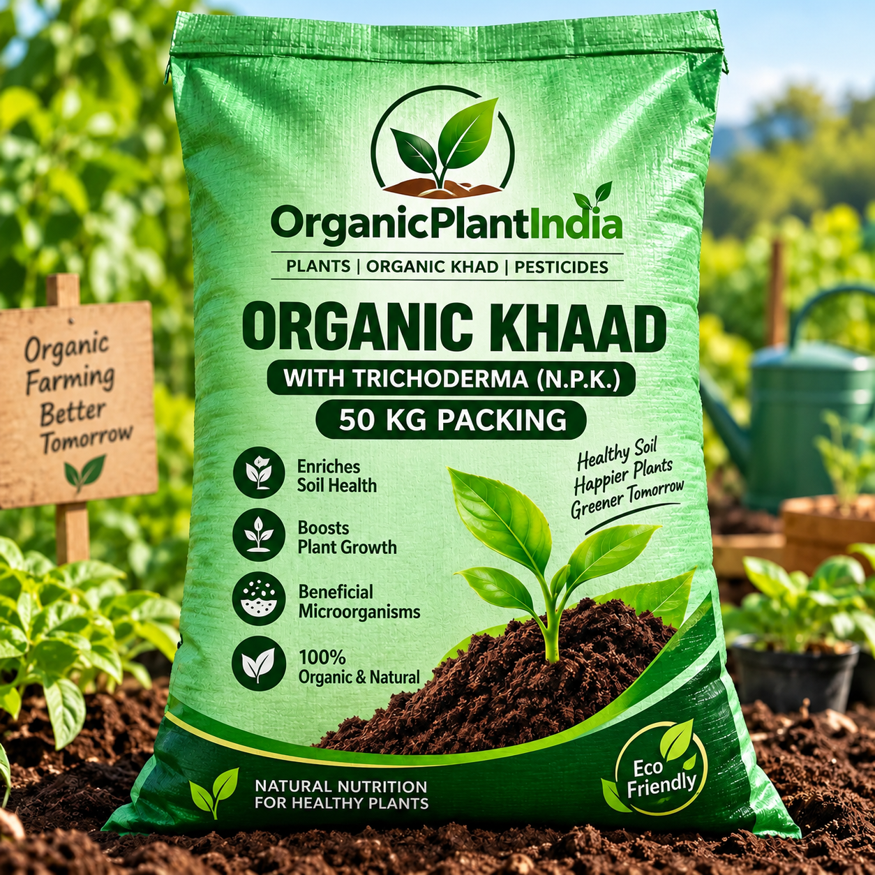 Organic Khaad (NPK) - 50 Kg